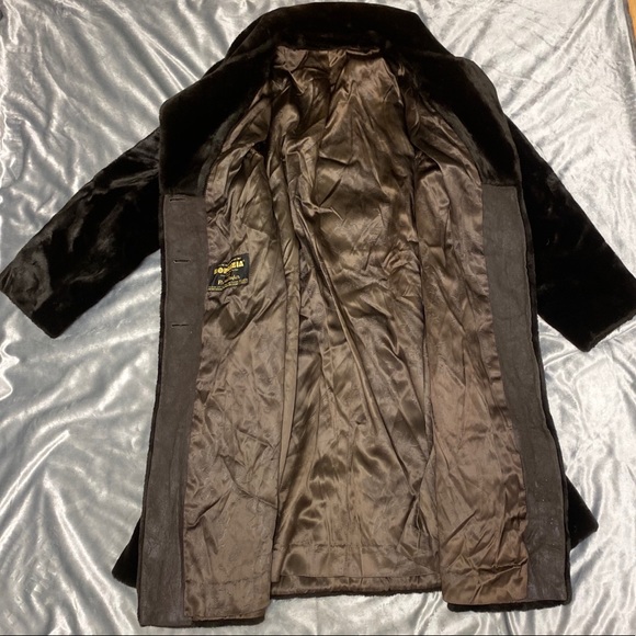 Women’s Vintage Long ‘Fur’ Coat by Borgazia - Picture 8 of 13